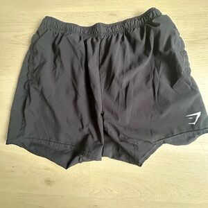 5” Black Gymshark Shorts